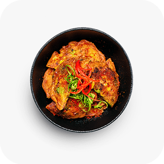 Wagamama Edamame corn fritters