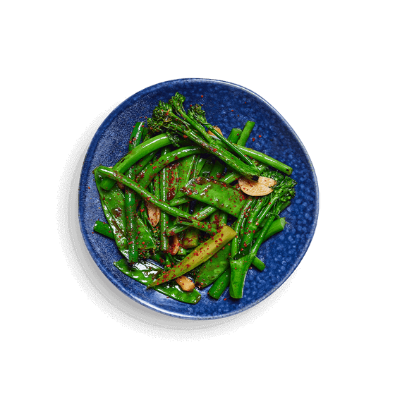 Wagamama wok-fried greens
