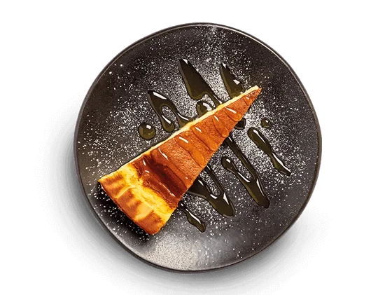 Wagamama yuzu basque cheesecake