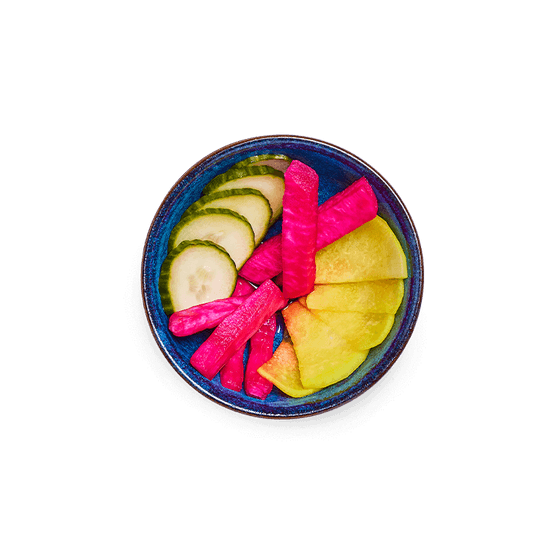 Wagamama Rainbow Pickles