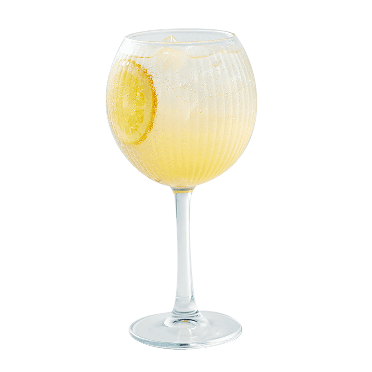 Yuzu with Lychee Tonic