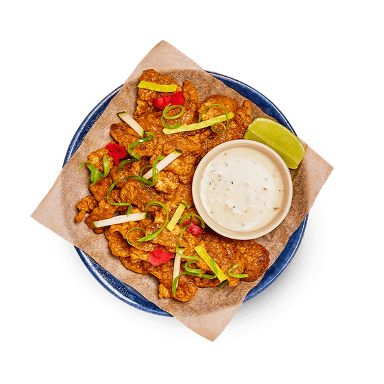 fried vegan chicken