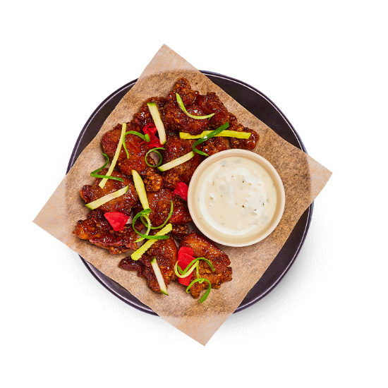 Hot Honey Fried Chicken with Yuzu