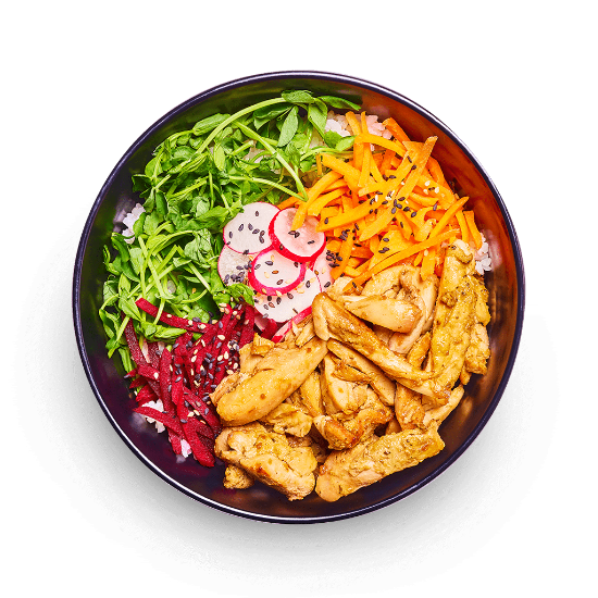 doubled up rice bowl by you