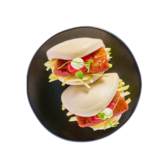  Tonkatsu Pork Bao Buns