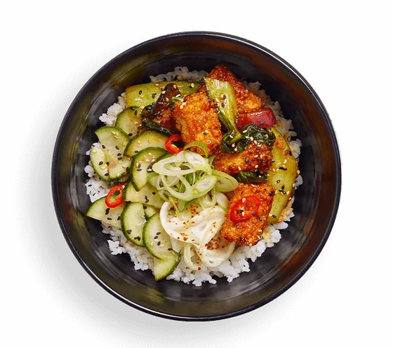 Wagamama Silken Tofu Gochujang Rice Bowl