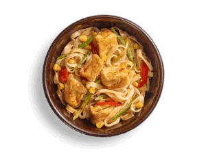 Wagamama mini yasai yaki soba rice noodles