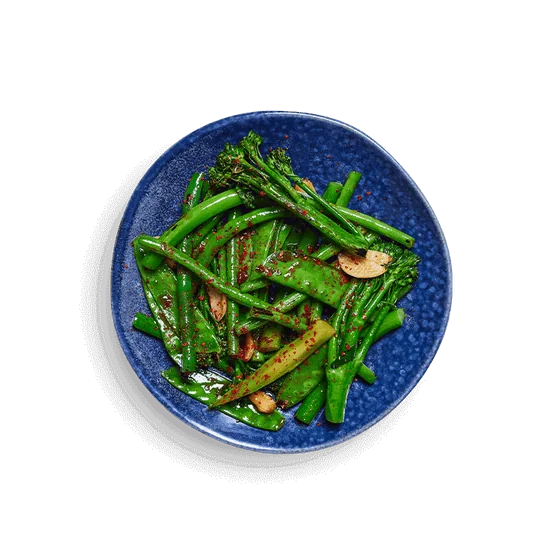 Wagamama wok-fried greens