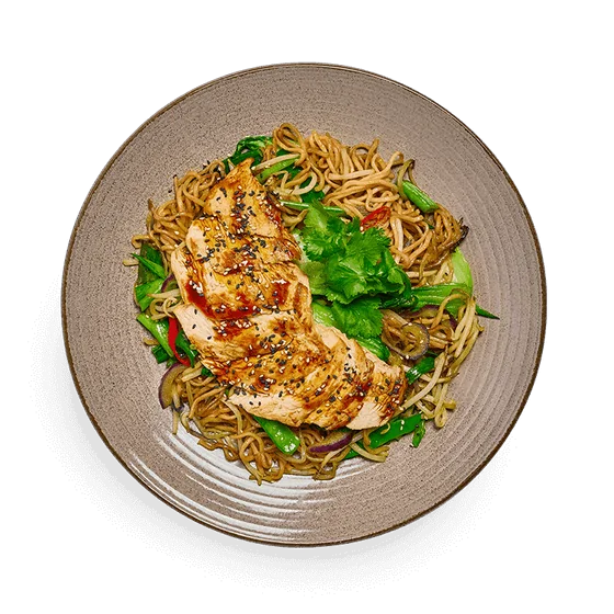Chicken Teriyaki Soba