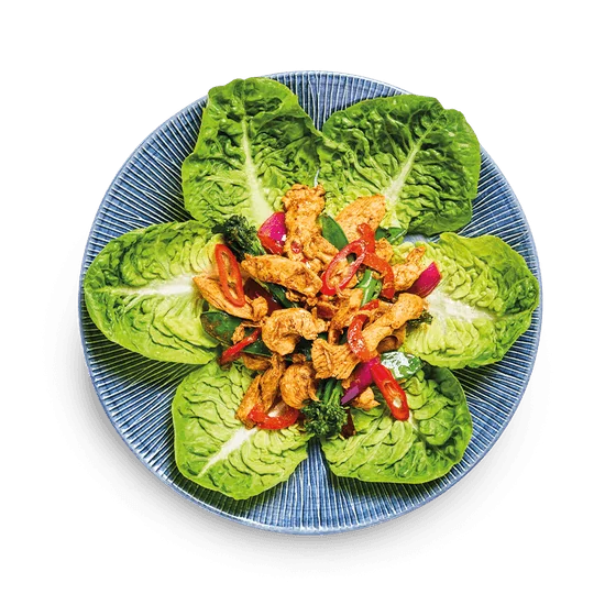 Chilli Salad with Caramelised Chicken