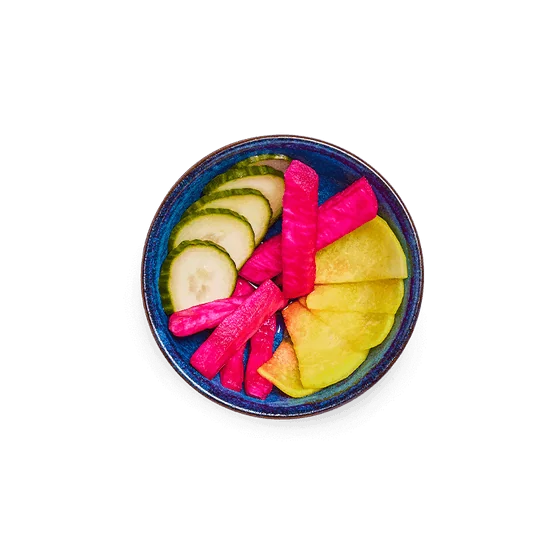 Wagamama Rainbow Pickles
