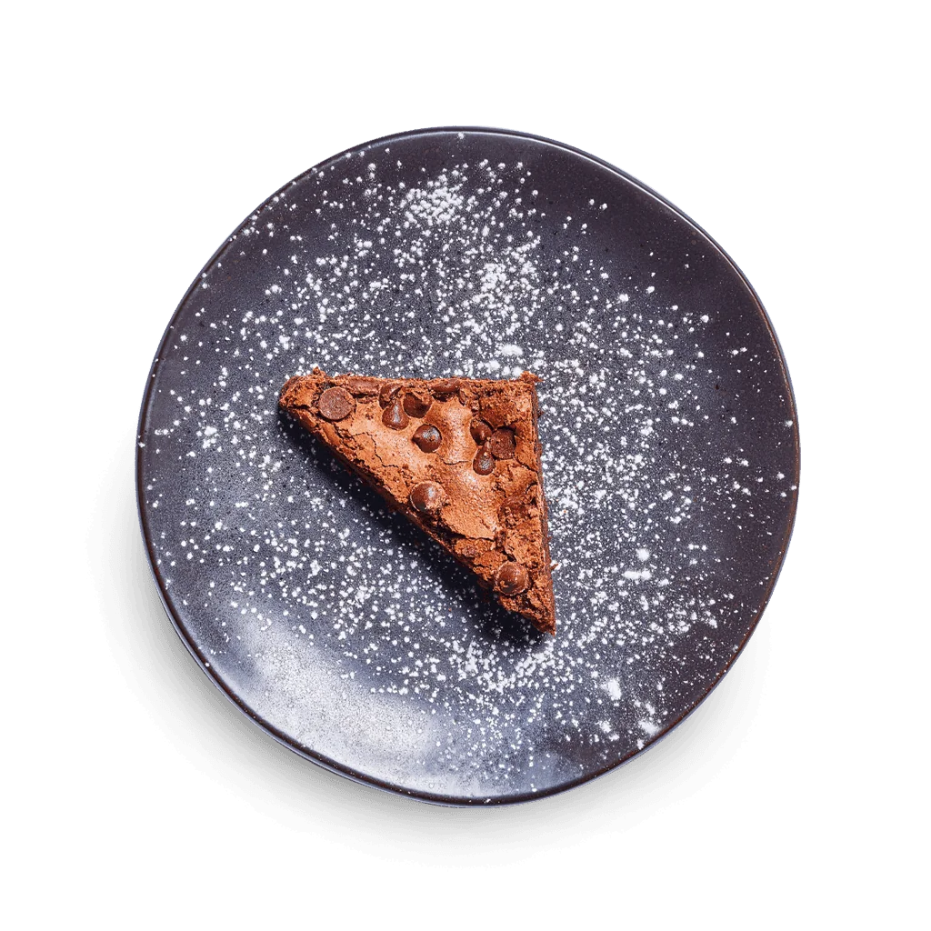 chocolate brownie bite