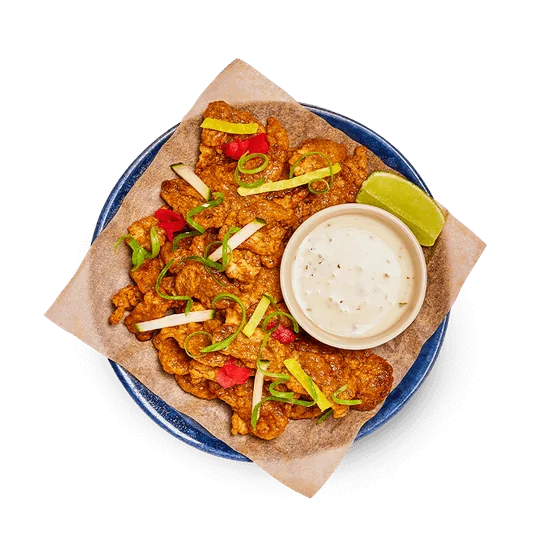 fried vegan chicken