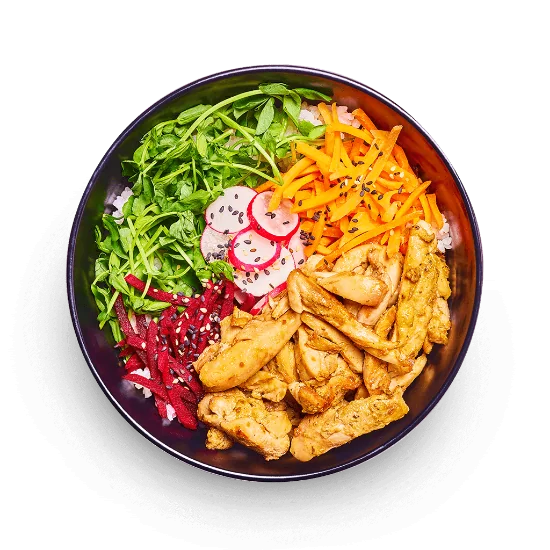 doubled up rice bowl by you