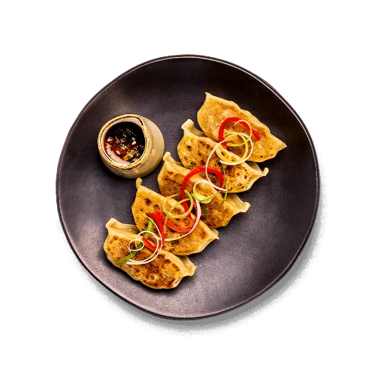 Beef and Kimchee Gyoza