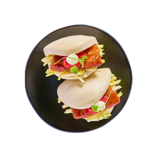 Tonkatsu Pork Bao Buns