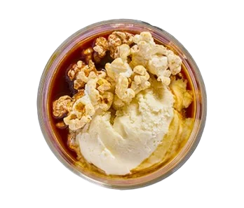 Wagamama popcorn affogato