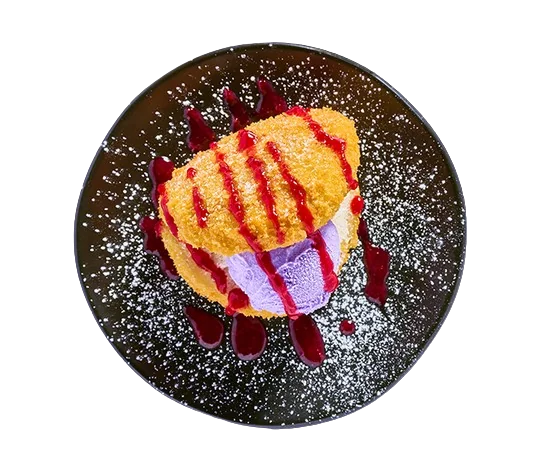 Wagamama ube cherry bao nut