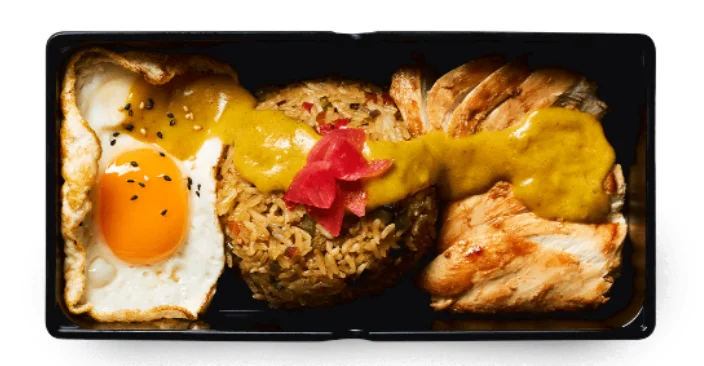 Wagamama nasi goreng lunch box