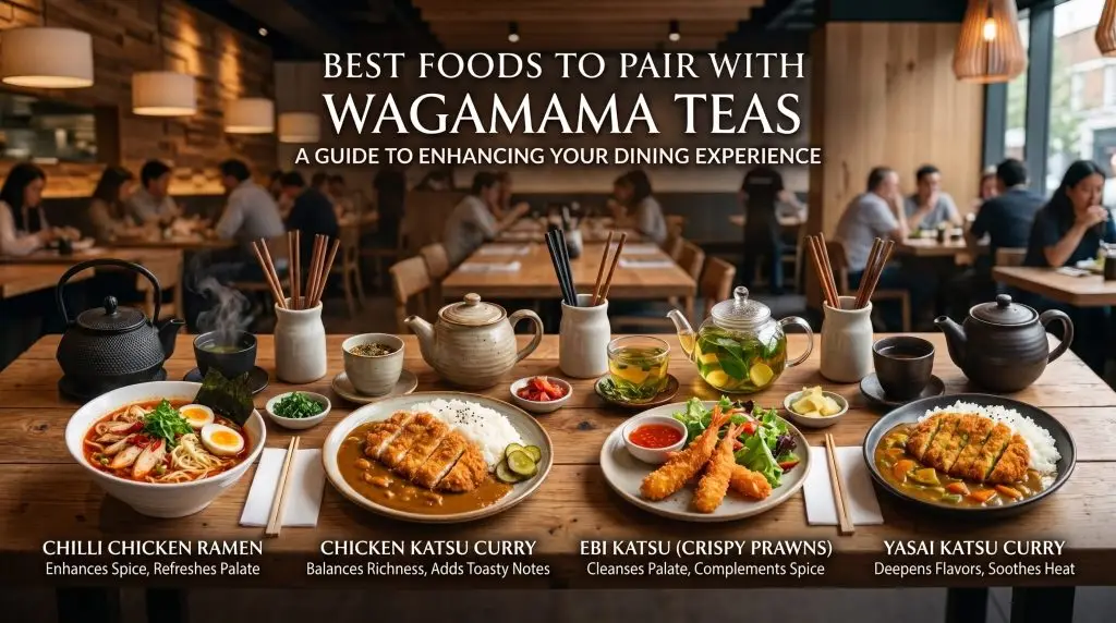 Best Foods to Pair With Wagamama Teas