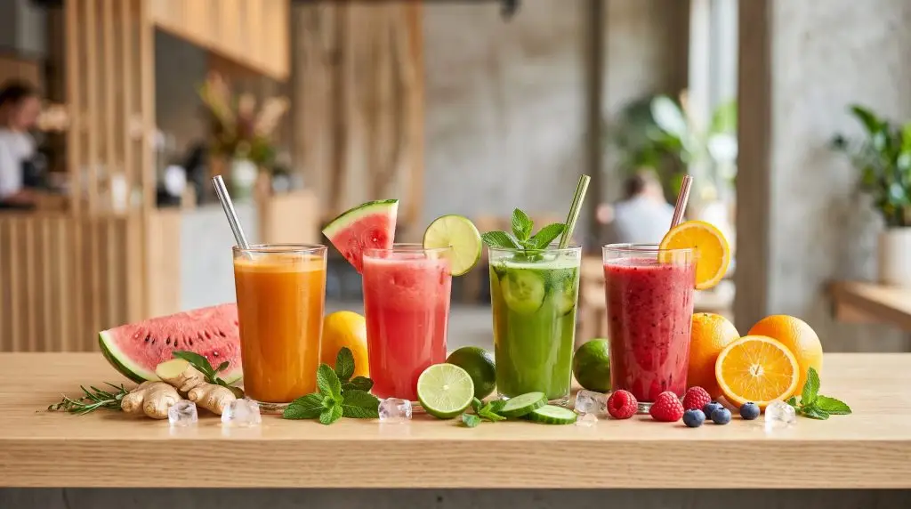 Wagmama fresh juices menu